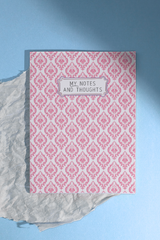 Pink Pattern Notebook: Notes, Thoughts and Ideas | LiveWell