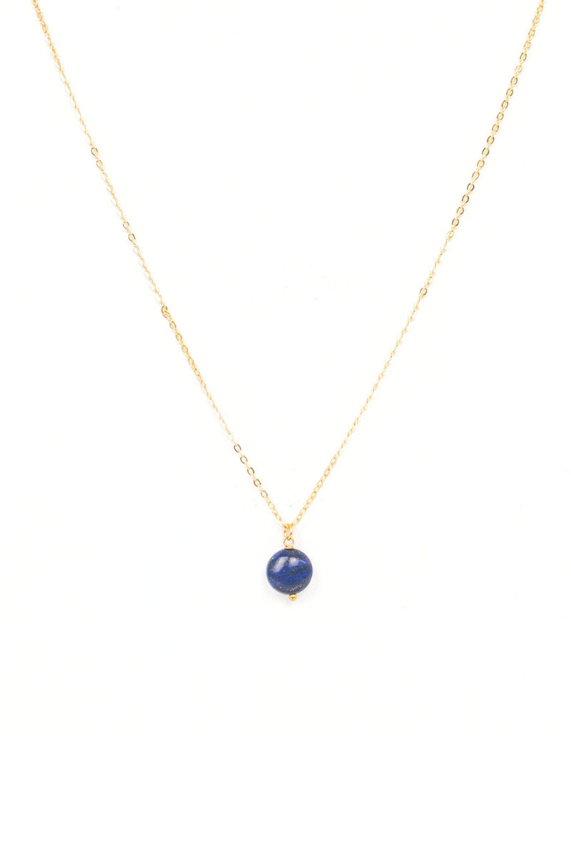 Lapis Lazuli Necklace | Gold Plated | Psychic Energy Crystal| Your Piece Or Mine