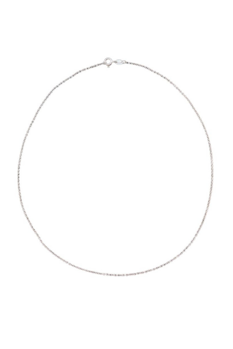 18-inch Sterling Silver Link Chain Water, Heat, Sweat Resistant | LiveWell
