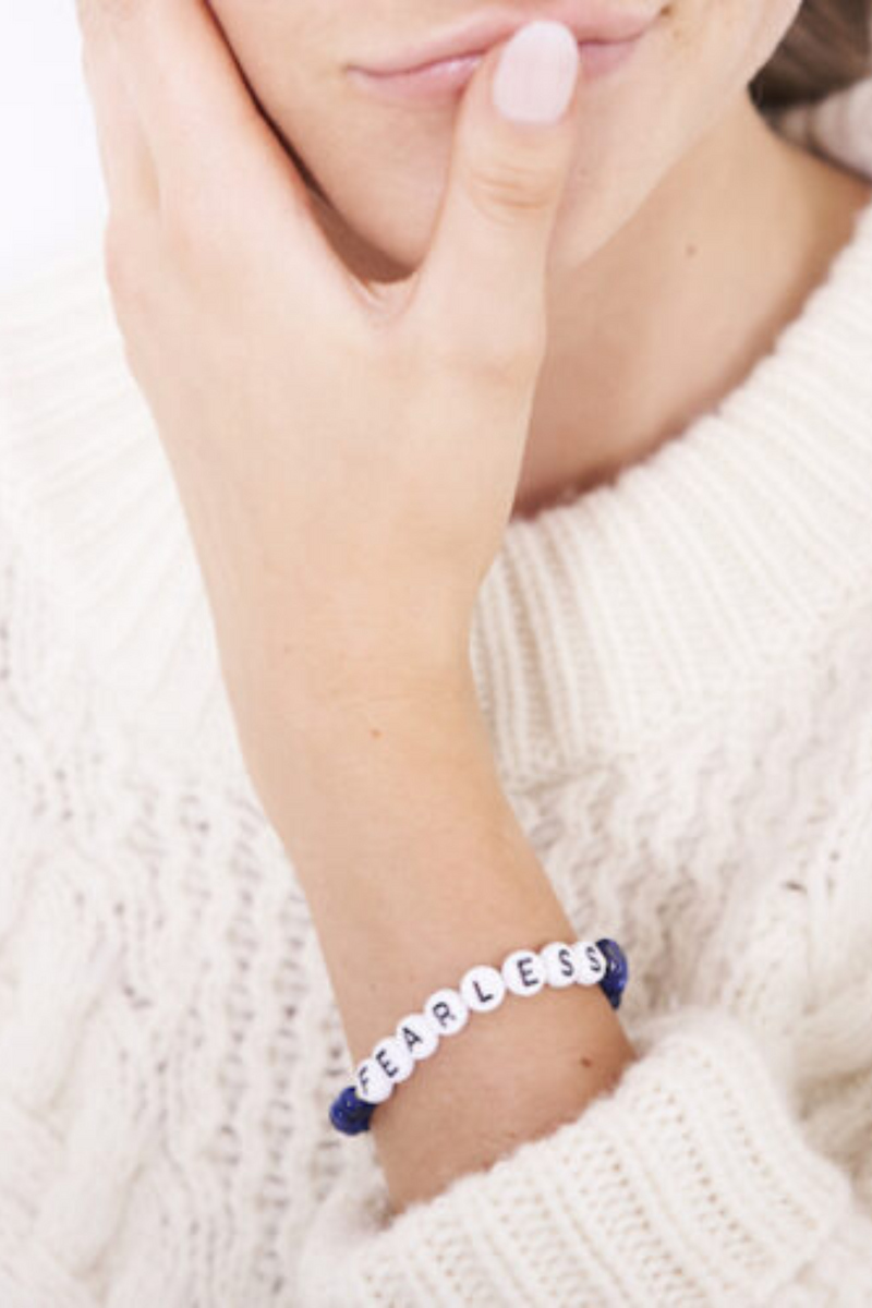 Tinkalink Lapis Lazuli Crystal Bracelet | Fearless