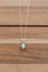 Turquoise Pendant | Sterling Silver | Calming Chakra Jewellery