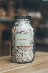 Floral Infused Bath Salts | Lavender Chamomile & Spearmint | Soothing