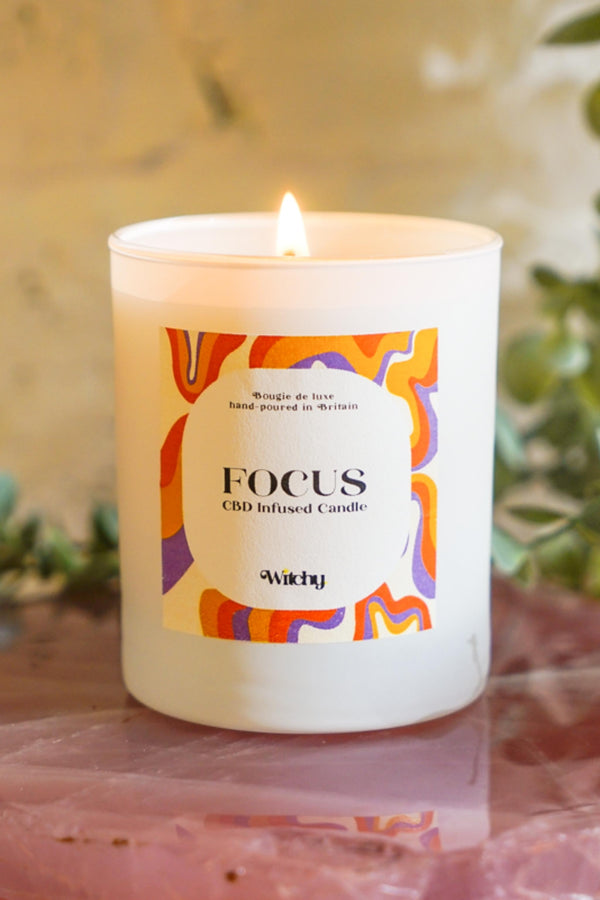 Focus Crystal Inspired Scented Candle