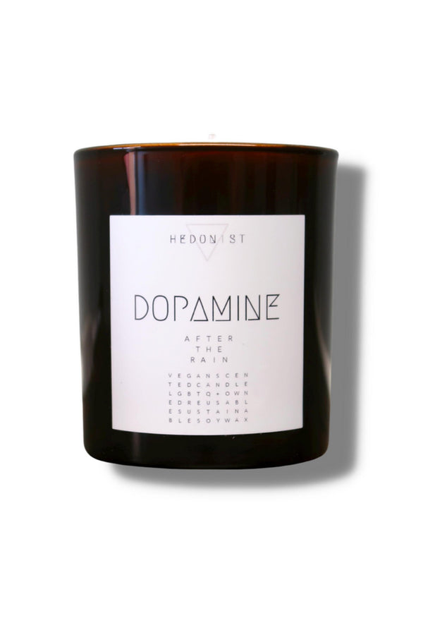 Dopamine Inducing With Notes Of Moss, Musk, Lemon And Sandalwood Scented Candle | Crystal Inspired Candle| LGBT OWNED | MANCHESTER BASED | SUSTAINABLE | VEGAN | CRUELTY FREE| 60 Hour Burn Time