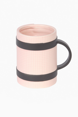 DOIY | Big Yoga Mug | Ceramic Mug | Large | Yoga Mat Style