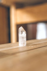 Clear Quartz Crystal Penetrator Point | High Vibration Chakra Stone