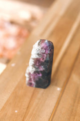 Fluorite Crystal Point | Rough Cut | Cleansing Energy