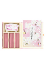 Luxury Japanese Incense | Shiawase No Kaori | Chiyo Uno Collection | 36 Sticks & Incense Holder