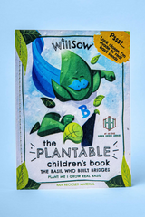 Children's Plantable Book | The Basil Who Built Bridges | Basil Seeds