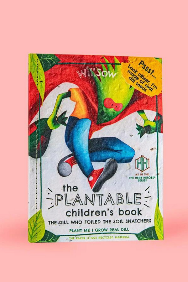 Children's Plantable Book | The Dill Who Foiled The Soil Snatchers | Dill Seeds - LiveWell