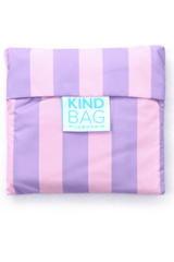 Purple Stripes - 100% Recycled Reusable Bag - Medium - The Studio (6629678612543)