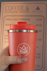 Red Reusable Coffee Cup - Insulated - The Studio (6603098554431)