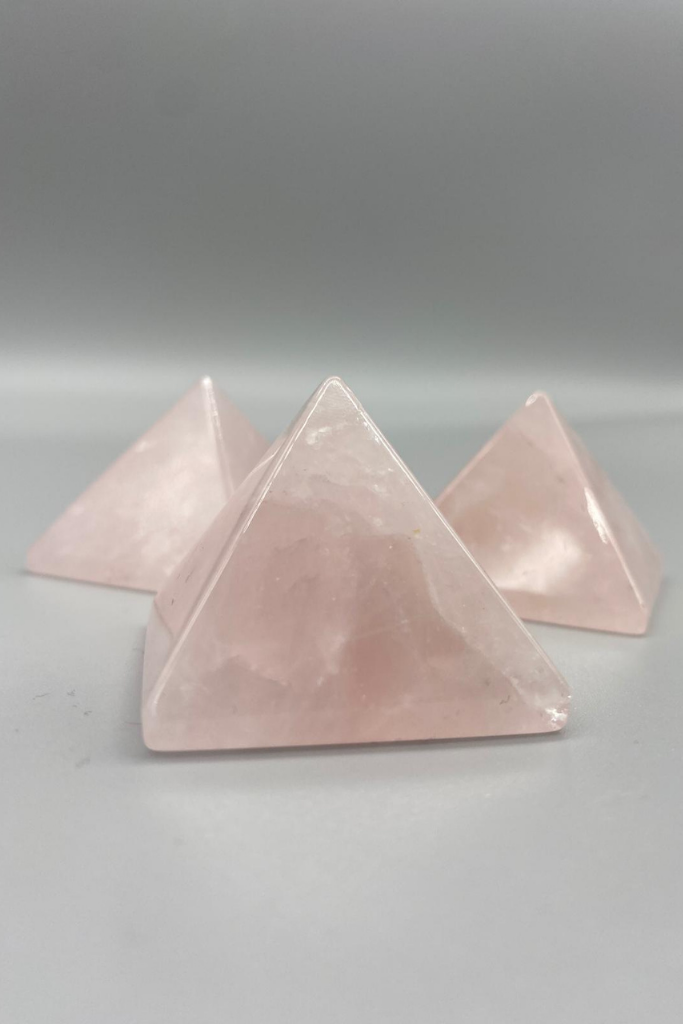 Rose Quartz Pyramid (6735417475135)