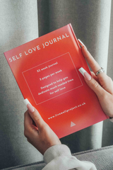 Self Love Guided Journal | Self Love Prompts | Weekly Wellbeing Journal | Hardback| LiveWell