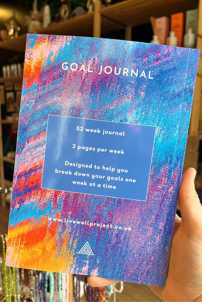 Goals Guided Journal | Weekly Intention Setting | Paperback | LiveWell