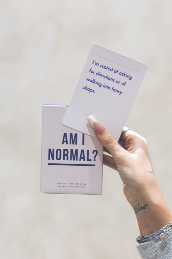 Am I Normal ?Card Game - Ask the questions to find out... (6673524981823)