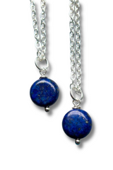 Lapis Lazuli Necklace | Sterling Silver | Psychic Energy Crystal| Your Piece Or Mine
