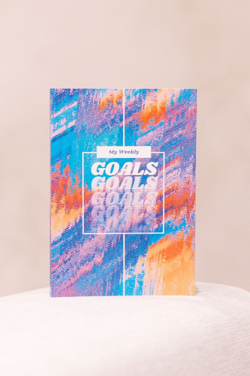 Goals Guided Journal | Weekly Intention Setting | Paperback | LiveWell