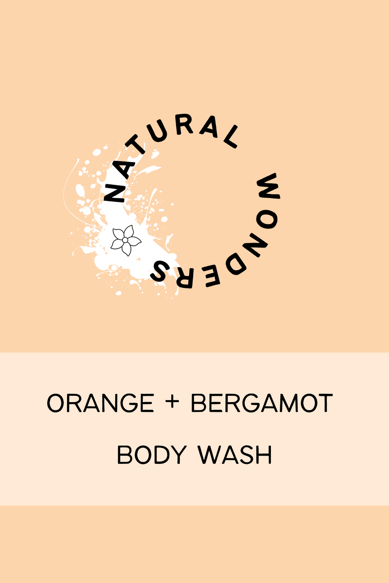 Natural Wonders Refresh Body Wash | Orange & Bergamot | 200ml