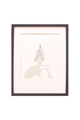 Goddess Pose Yoga Print (A3 size) - The Studio (6544533520447)