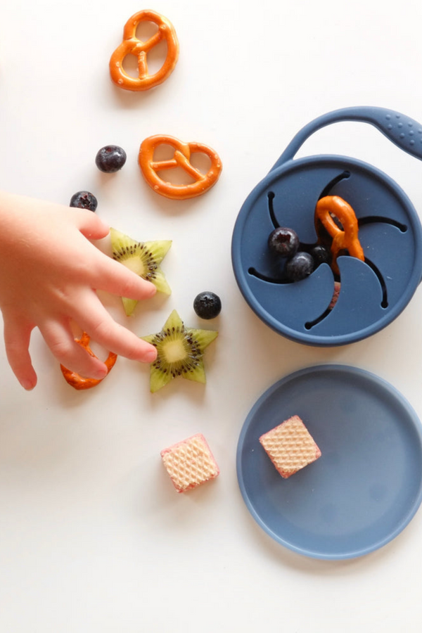 Eco-friendly Collapsible Children's Snack Pot | BPA Free Silicone - LiveWell