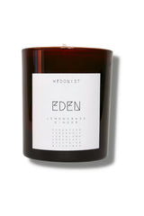 Eden |  Fresh Lemongrass and Spicy Ginger Scented Candle | Crystal Inspired 60 Hour Burn Time Candle | Vegan | LiveWell