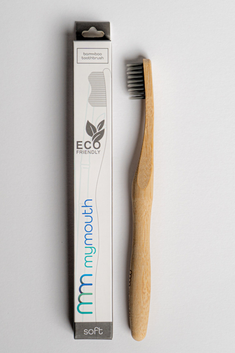 Eco-Friendly Bamboo Toothbrush | Soft | Charcoal